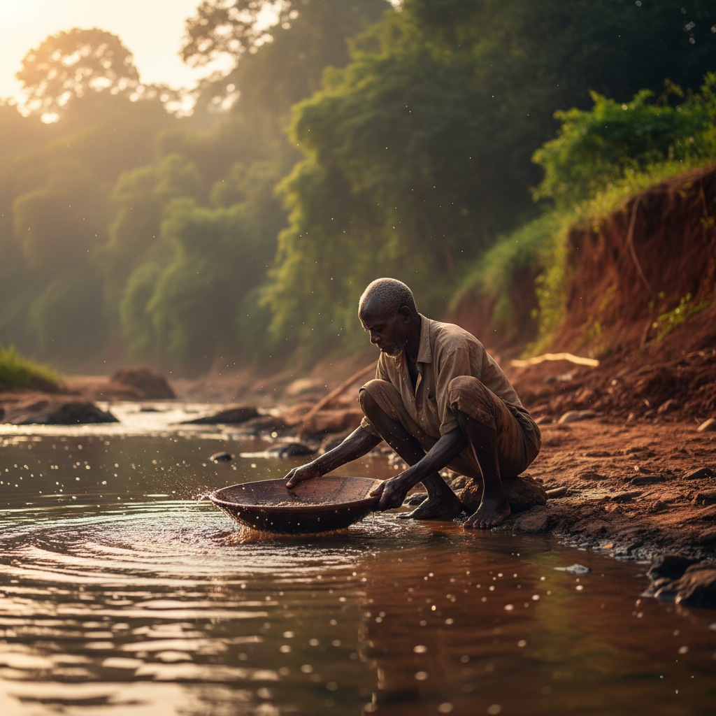 The Difference Between Mining Gold and Trading Gold