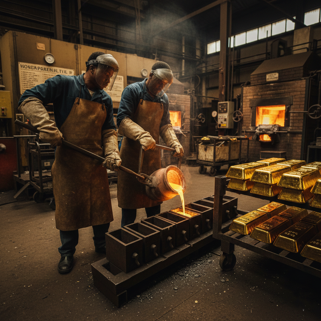 The Role of Refineries in Gold Export