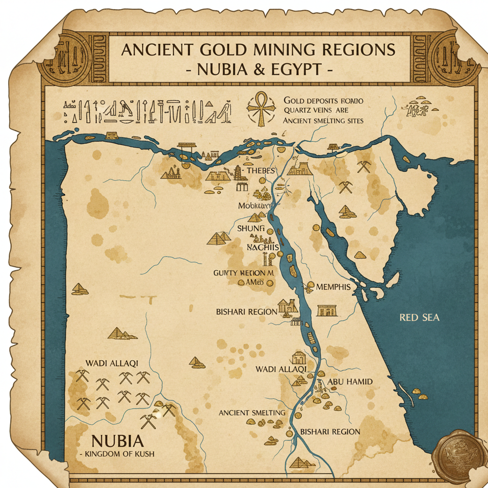 North Africa Gold – Limited Output, Ancient Legacy, and Emerging Opportunities