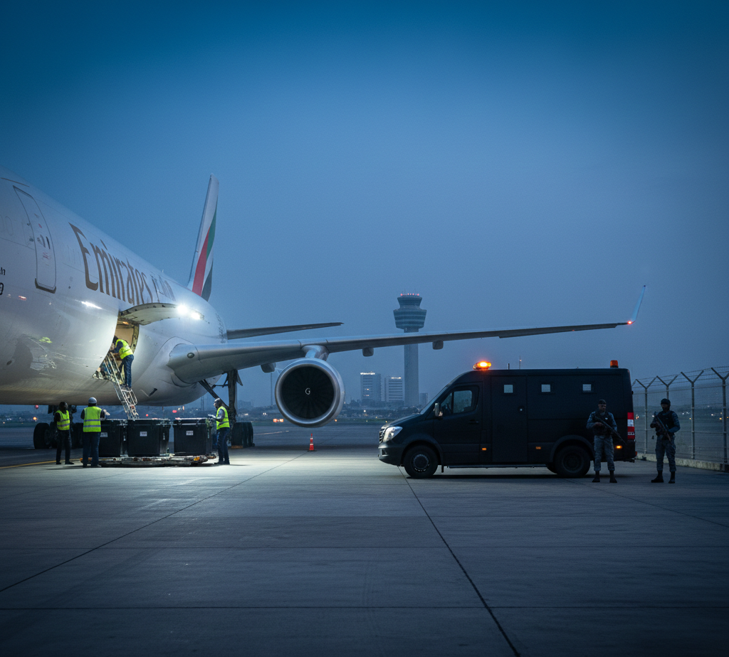 Air Freight vs Secure Couriers for Gold Export