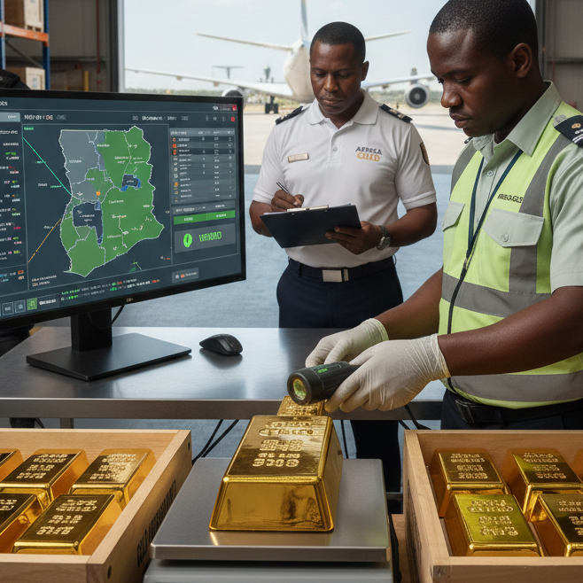 Africa Gold Rate – Retail Prices vs. Institutional Export Value (February 2026)
